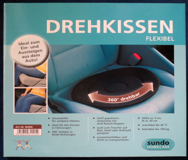 360 Grad Drehbares Sitzkissen Autositzhilfe Stuhlsitz Drehkissen Rotation  Auto Memory Foam Matte Für Ältere Schwangere Frau 210611 Von 12,57 €