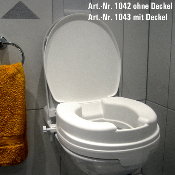 Toilettenaufsatz, WC-Erhöhung, Toilettensitzerhöhung o. Deckel - Seni,  22,48 €