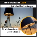 Akku LED-Tischleuchte Dimmbar Luna verschiedene Farben...